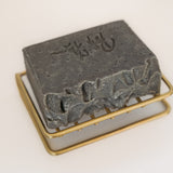 Fog Linen Work | Beautiful Brass Soap Stand