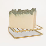Fog Linen Work | Beautiful Brass Soap Stand