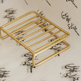 Fog Linen Work | Beautiful Brass Soap Stand