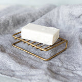 Fog Linen Work | Beautiful Brass Soap Stand