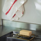 Fog Linen Work | Beautiful Brass Soap Stand